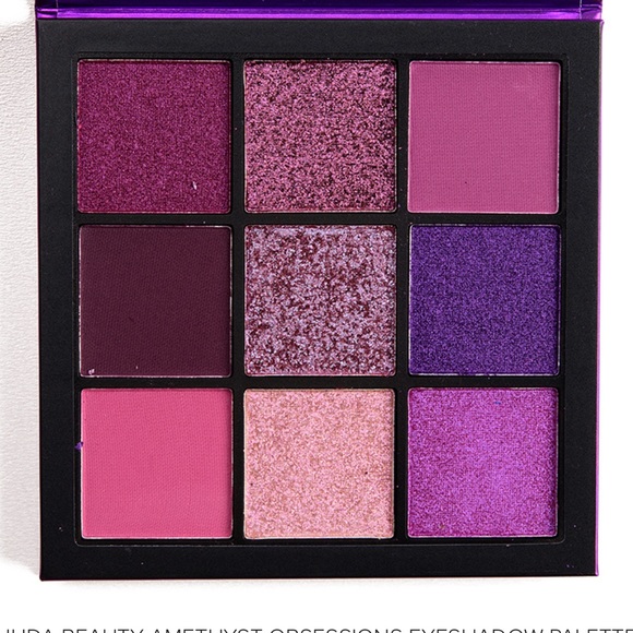 💕3XHP🎉NEW HUDA BEAUTY AMETHYST OBSESSIONS PALETTE - Picture 3 of 7